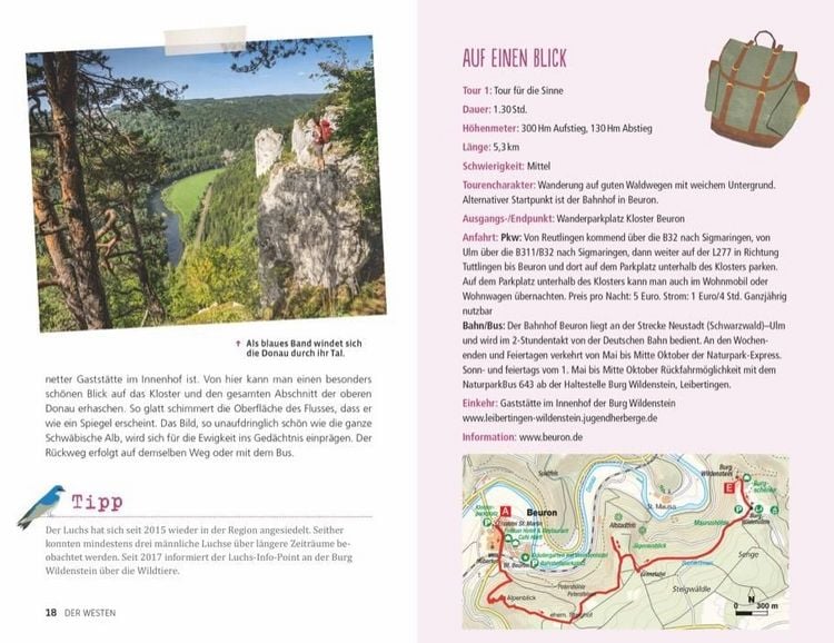 Produktbild: Einfach gl&uuml;cklich wandern &ndash; Schw&auml;bische Alb