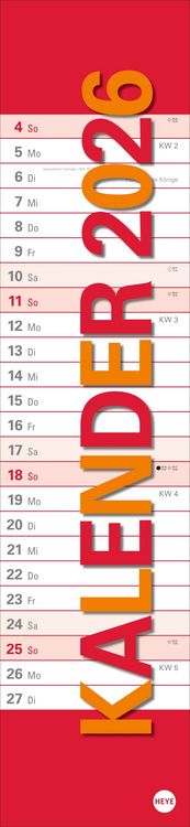 Bild vom Artikel Langplaner XL 2026 vom Autor |Heye
