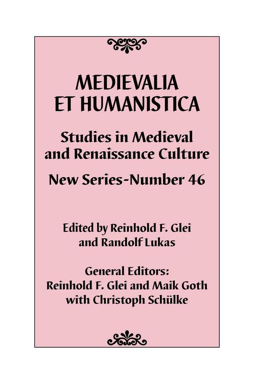 Produktbild: Medievalia et Humanistica, No. 46