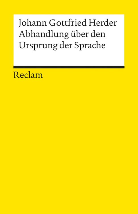 Produktbild: Abhandlung &uuml;ber den Ursprung der Sprache