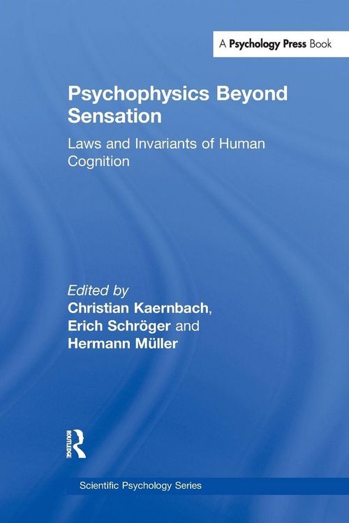 Produktbild: Psychophysics Beyond Sensation