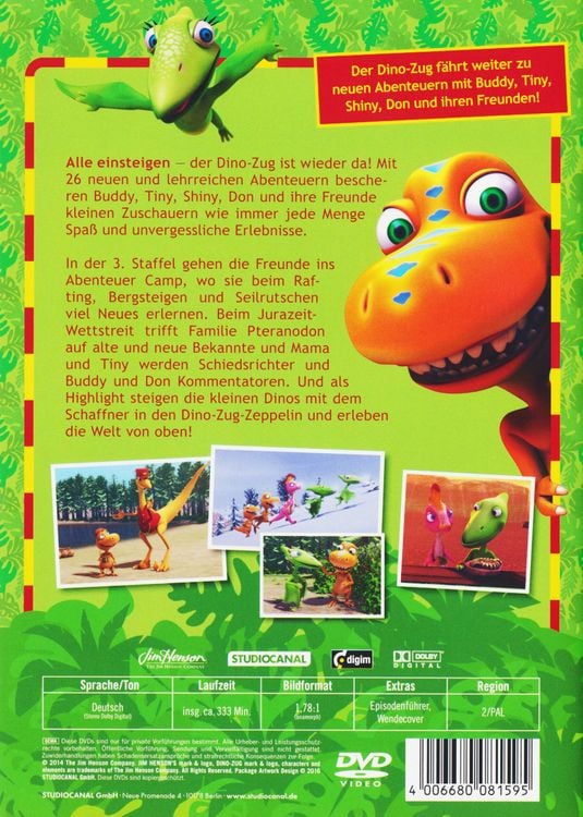 Produktbild: Dino-Zug - Staffel 3 [2 DVDs]