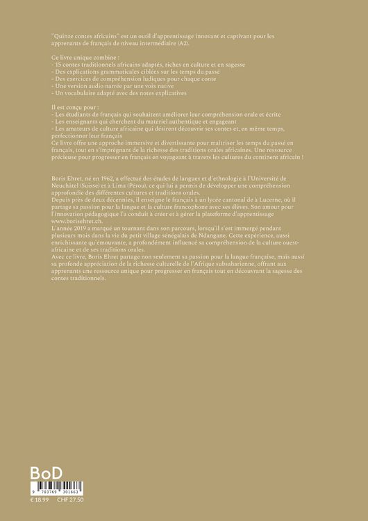 Produktbild: Quinze contes africains