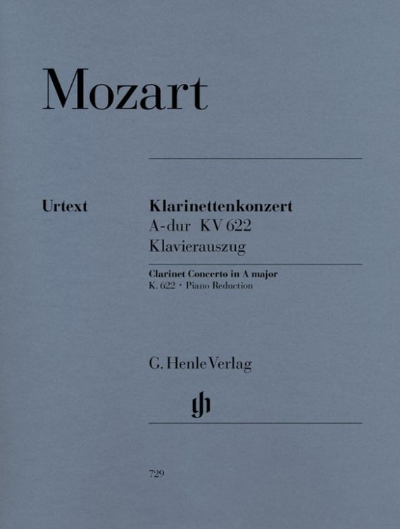 Produktbild: Wolfgang Amadeus Mozart - Klarinettenkonzert A-dur KV 622