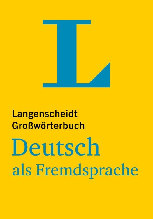 Produktbild: Langenscheidt Gro&szlig;w&ouml;rterbuch Deutsch als Fremdsprache