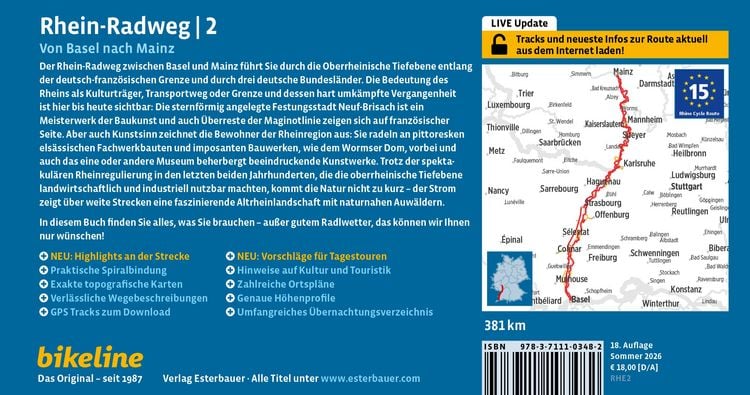 Produktbild: Rhein-Radweg / Rhein-Radweg Teil 2