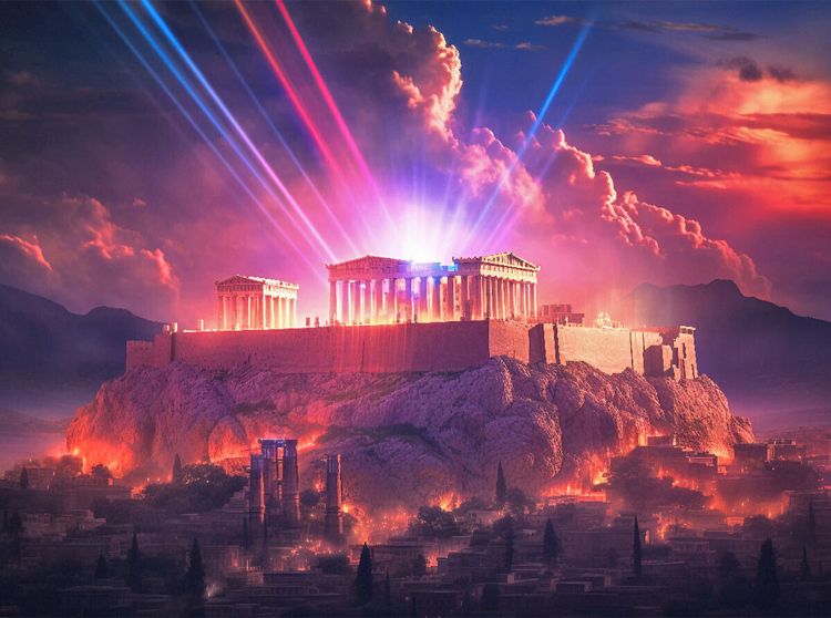 Produktbild: CALVENDO Puzzle Akropolis - Athen | 2000 Teile Lege-Gr&ouml;&szlig;e 90x67cm Foto-Puzzle f&uuml;r gl&uuml;ckliche Stunden
