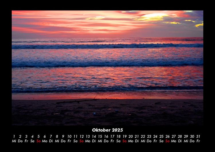 Produktbild: Bali 2025 Fotokalender DIN A3