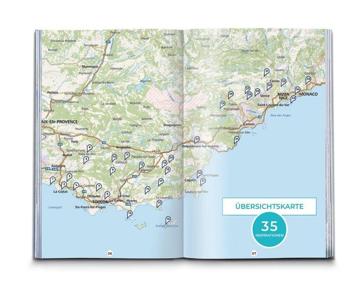 Produktbild: KOMPASS Inspiration Cote d Azur