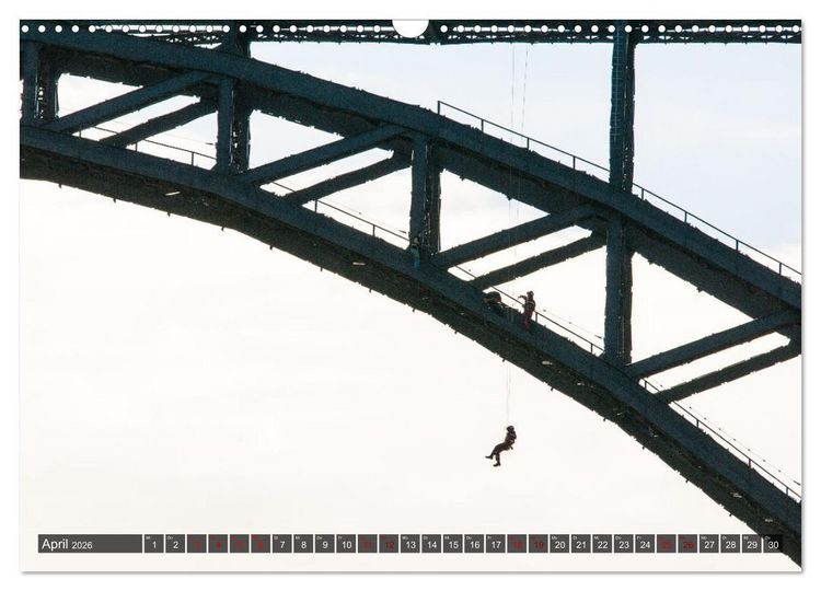 Produktbild: M&uuml;ngstener Br&uuml;cke - Stahlkonstruktion der Superlative (Wandkalender 2026 DIN A3 quer), CALVENDO Monatskalender