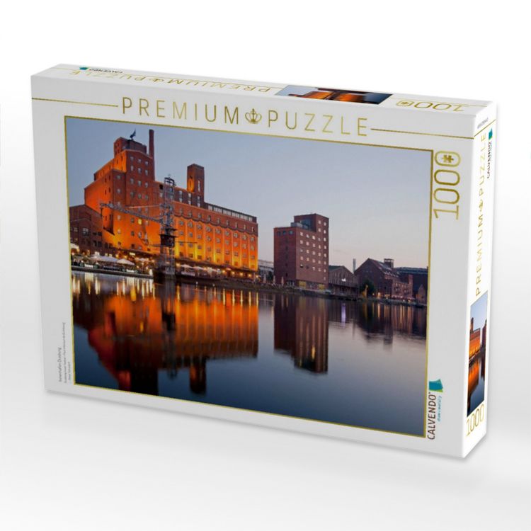 Produktbild: CALVENDO Puzzle Innenhafen Duisburg | 1000 Teile Lege-Gr&ouml;&szlig;e 64x48cm Foto-Puzzle f&uuml;r gl&uuml;ckliche Stunden