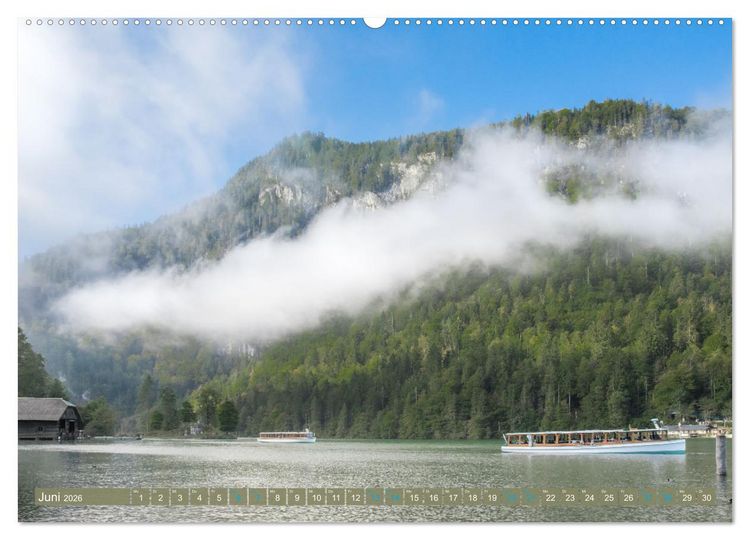 Produktbild: Dahoam in Bayern (hochwertiger Premium Wandkalender 2026 DIN A2 quer), Kunstdruck in Hochglanz