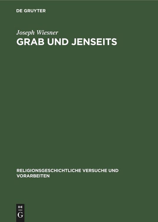 Produktbild: Grab und Jenseits