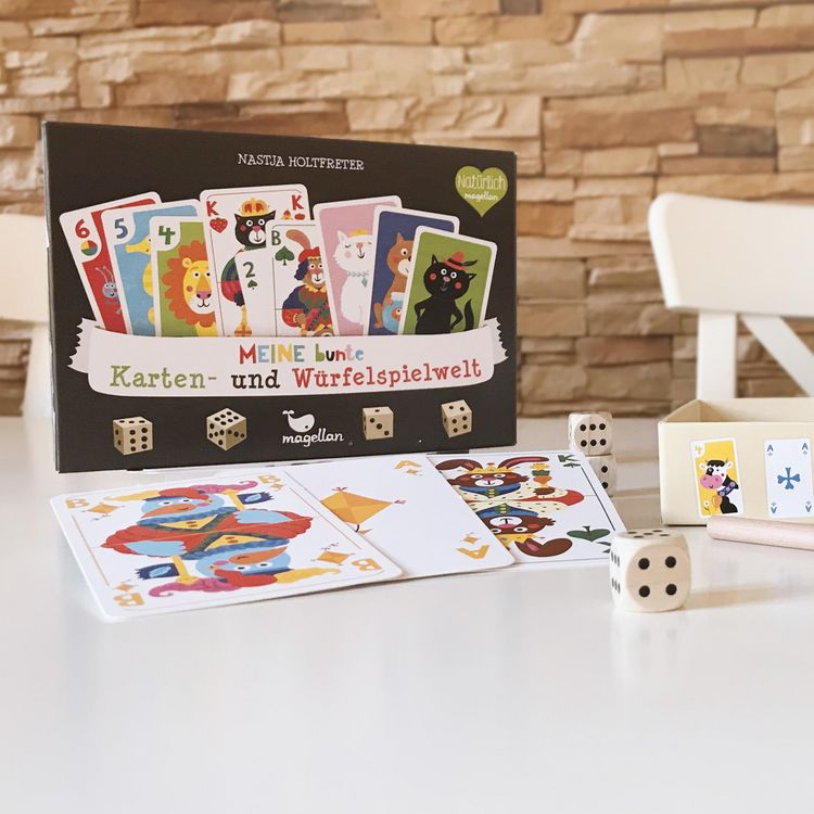 Produktbild: Meine bunte Karten- und W&uuml;rfelspielwelt