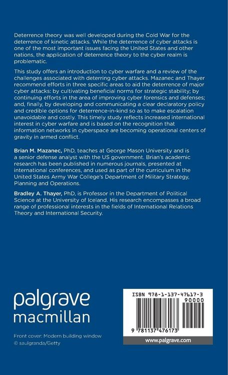 Produktbild: Deterring Cyber Warfare