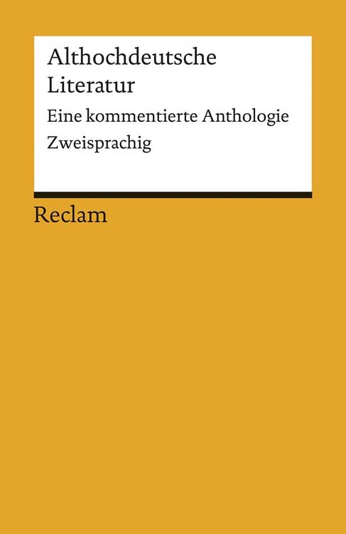 Bild vom Artikel Althochdeutsche Literatur. Eine kommentierte Anthologie vom Autor Stephan Müller