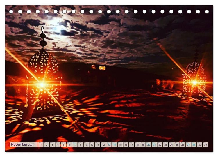 Produktbild: Marocco&rsquo;s Silent Desert (Desk Calendar 2027 DIN A5 landscape), CALVENDO 12 Month DeskCalendar