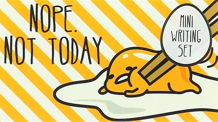 Produktbild: Gudetama Mini Writing Set