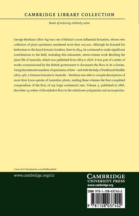 Produktbild: Flora Australiensis - Volume 3