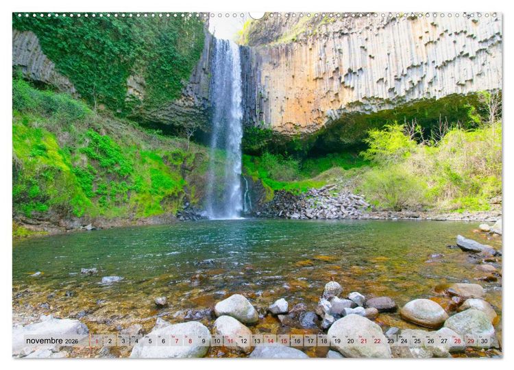 Produktbild: La beaut&eacute; de l'Ard&egrave;che (Calendrier mural 2026 DIN A2 vertical), CALVENDO calendrier mensuel