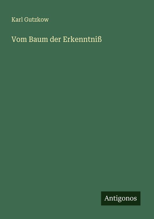 Produktbild: Vom Baum der Erkenntni&szlig;