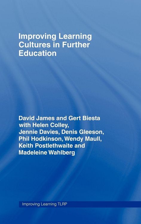 Produktbild: Improving Learning Cultures in Further Education