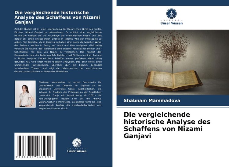 Produktbild: Die vergleichende historische Analyse des Schaffens von Nizami Ganjavi