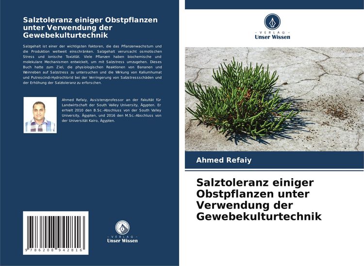 Produktbild: Salztoleranz einiger Obstpflanzen unter Verwendung der Gewebekulturtechnik