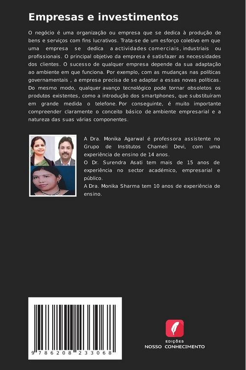 Produktbild: Empresas e investimentos