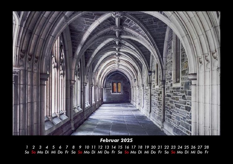 Produktbild: Religi&ouml;se Architektur 2025 Fotokalender DIN A3