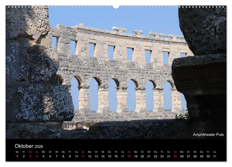 Produktbild: ISTRIEN - Die Perle Kroatiens (Wandkalender 2026 DIN A2 quer), CALVENDO Monatskalender