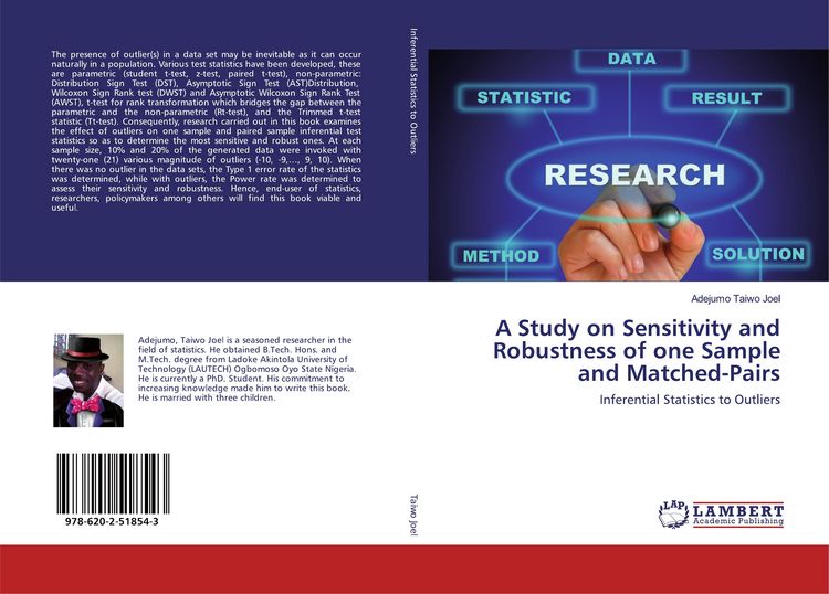 Produktbild: A Study on Sensitivity and Robustness of one Sample and Matched-Pairs