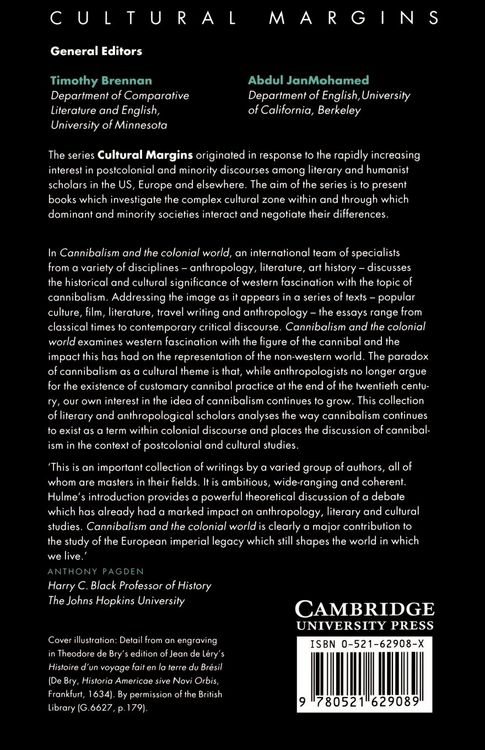Produktbild: Cannibalism and the Colonial World
