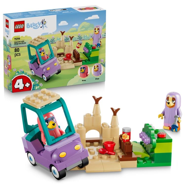 Produktbild: LEGO 11216 Bluey Omas mit Bingo und Bluey, Spielzeug f&uuml;r Kleinkinder