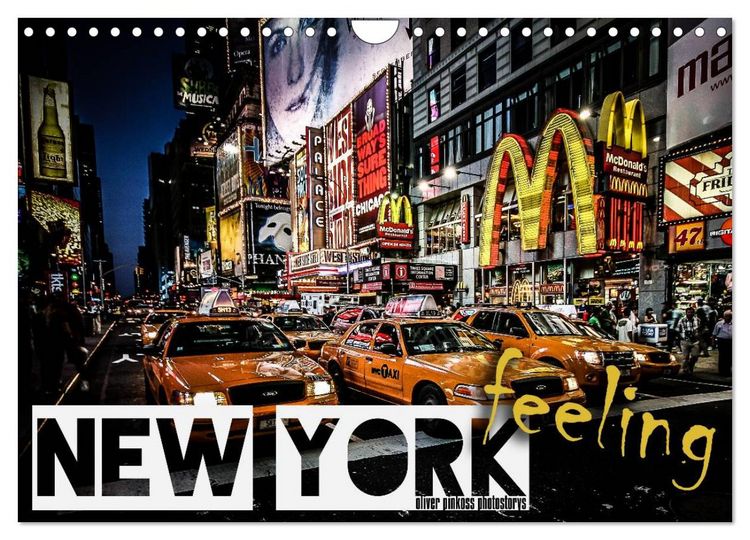 Produktbild: New York feeling (Wandkalender 2026 DIN A4 quer), CALVENDO Monatskalender