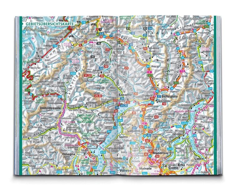 Produktbild: KOMPASS Wanderf&uuml;hrer Tessin, 50 Touren