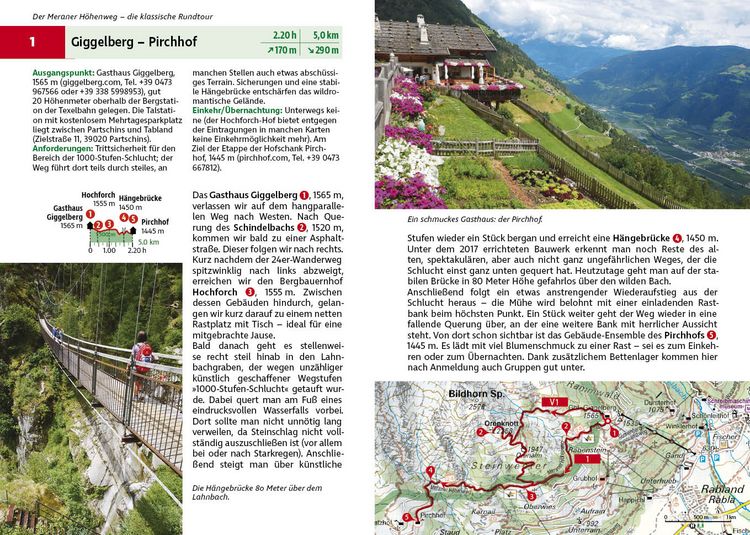 Produktbild: ROTHER Wanderf&uuml;hrer Meraner H&ouml;henweg