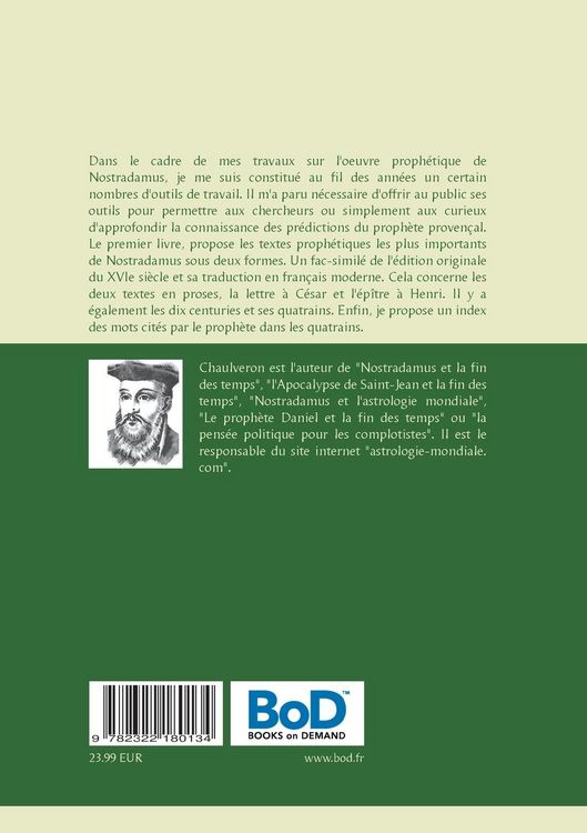 Produktbild: Les proph&eacute;ties de Nostradamus