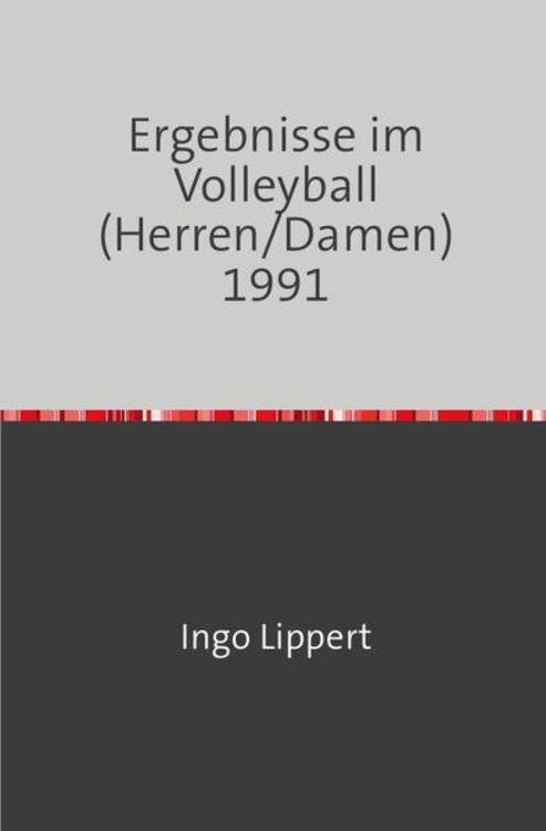 Produktbild: Sportstatistik / Ergebnisse im Volleyball (Herren/Damen) 1991