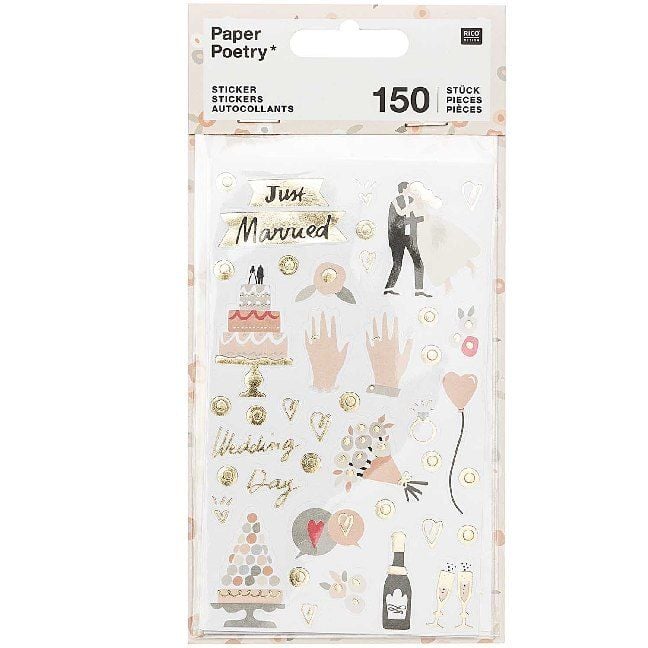Produktbild: Sticker, Hochzeit
