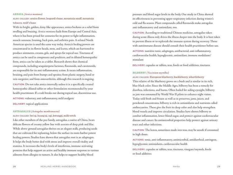 Produktbild: Healing Herbs Handbook