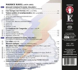 Produktbild: Boulez conducts Ravel (Vol. 2 & 3)