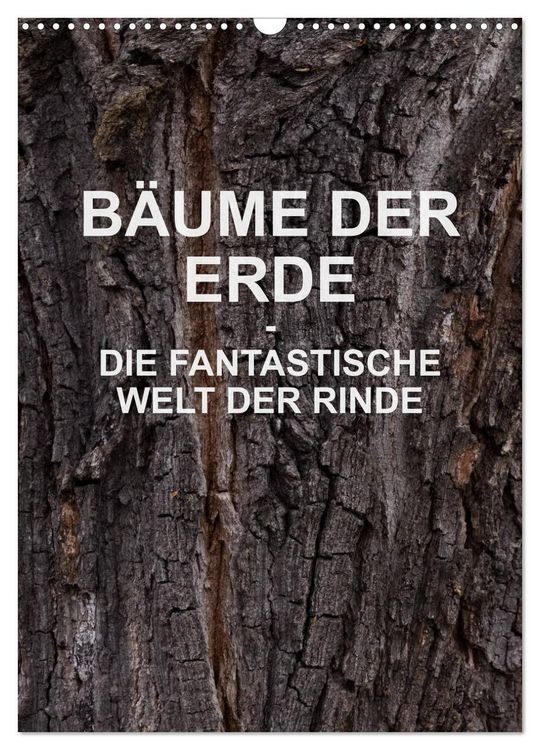 Produktbild: B&Auml;UME DER ERDE - DIE FANTASTISCHE WELT DER RINDE (Wandkalender 2026 DIN A3 hoch), CALVENDO Monatskalender