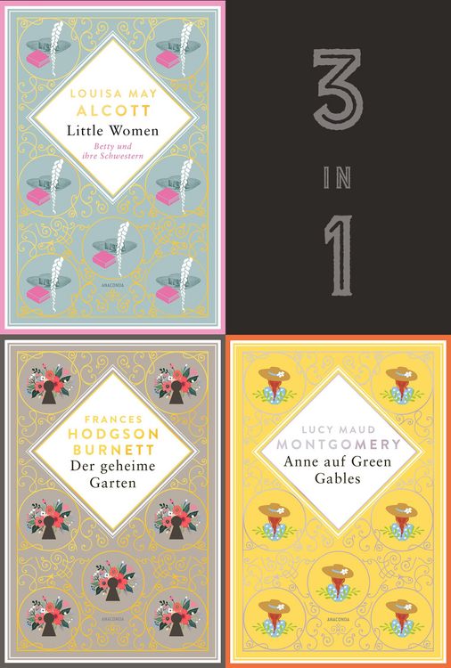 Produktbild: Starke junge Frauen. Anne auf Green Gables, Der geheime Garten & Little Women (3in1-Bundle)
