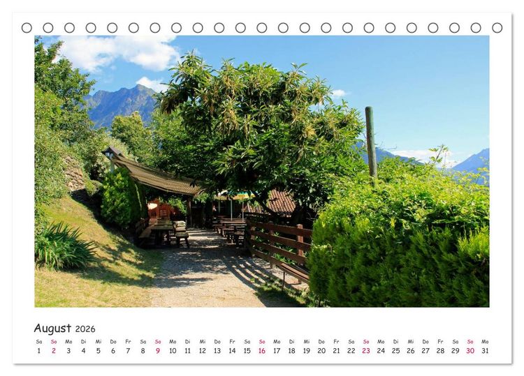 Produktbild: Tor des S&uuml;dens (Tischkalender 2026 DIN A5 quer), CALVENDO Monatskalender