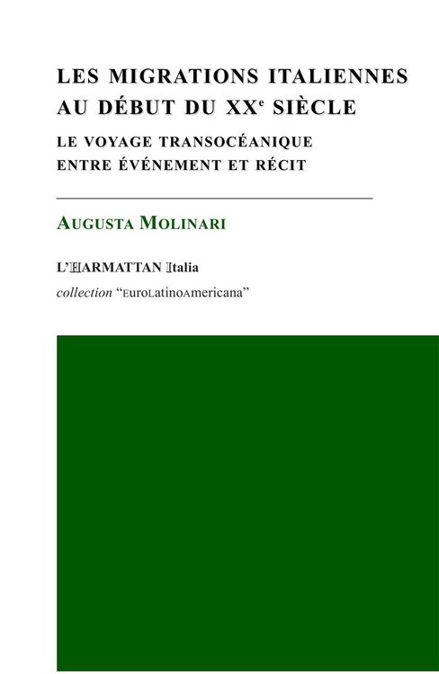 Produktbild: Les migrations italiennes au d&eacute;but du XXe si&egrave;cle
