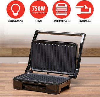 Produktbild: ALPINA Panini-Maker, 230V, 750W