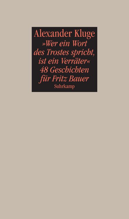 Produktbild: &raquo;Wer ein Wort des Trostes spricht, ist ein Verr&auml;ter&laquo;