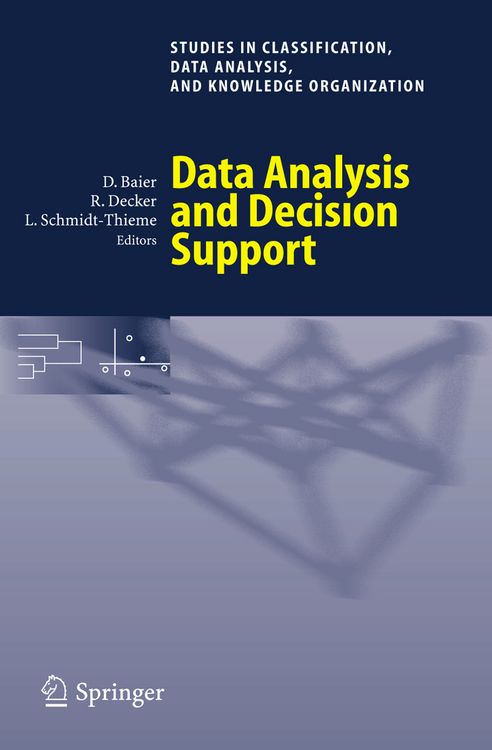 Produktbild: Data Analysis and Decision Support