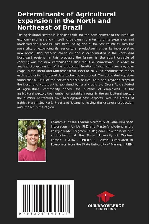 Produktbild: Determinants of Agricultural Expansion in the North and Northeast of Brazil